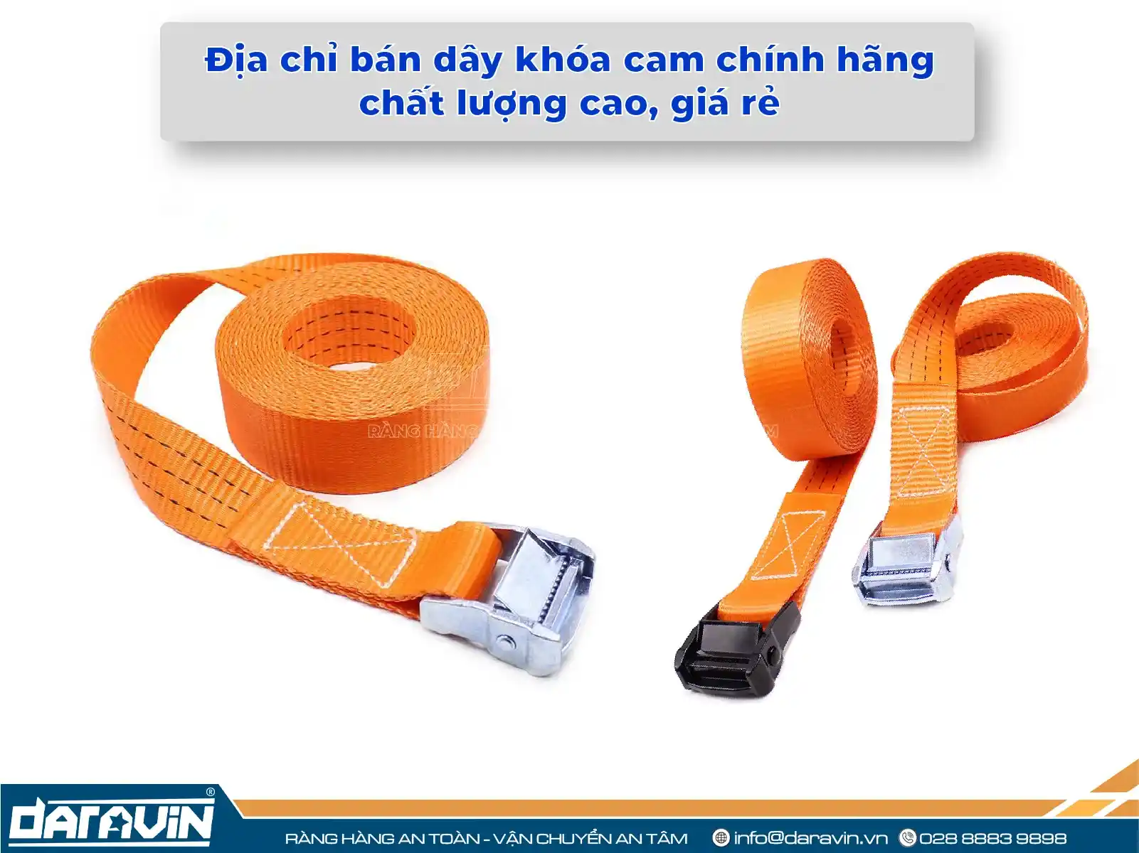 Địa chỉ bán dây khóa cam chính hãng