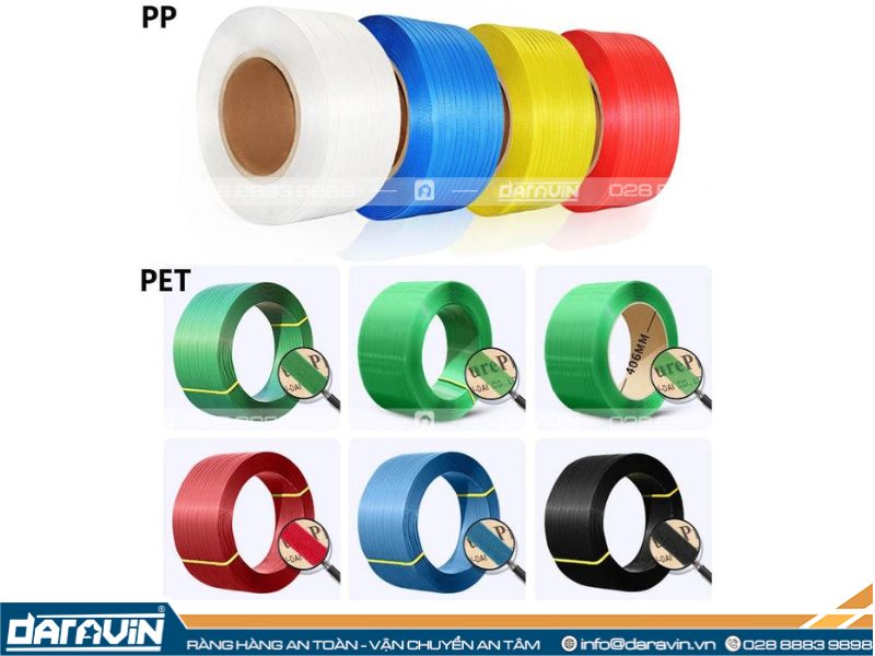 Dây đai nhựa là loại vật liệu được sản xuất chủ yếu từ nhựa nguyên sinh