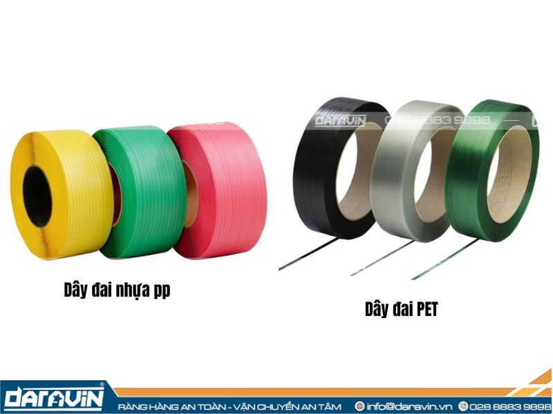Sự khác nhau giữa dây đai nhựa PP với dây đai nhựa PET